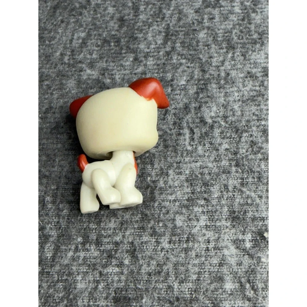 Hasbro Littlest‎ Pet Shop 1743 Jack Russell Brown Dog Figure 2007 LPS Mini Toy